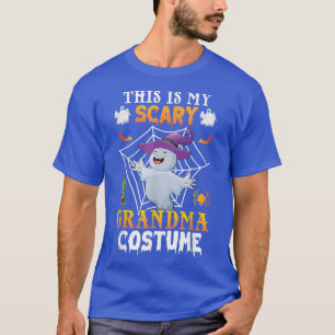 This Is My Scary Grandma Costume Halloween Lazy Ea T-Shirt