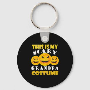 This is my scary Grandpa Costume T-shirt Keychain