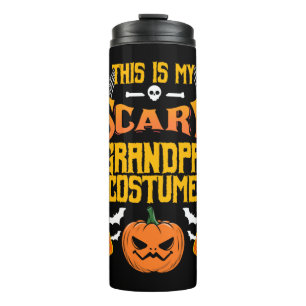 This Is My Scary Grandpa Costume Thermal Tumbler
