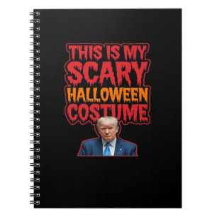 This Is My Scary Halloween Costume Classic Notebook