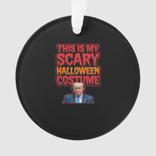 This Is My Scary Halloween Costume Classic Ornament