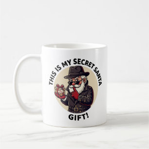 This Is My Secret Santa Gift – Funny Christmas Spy Coffee Mug