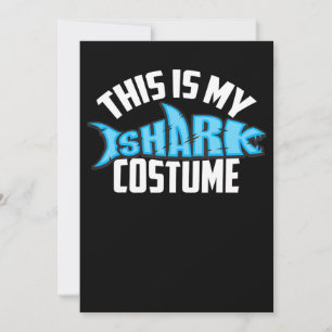 This Is My Shark Costume Sea Creature Save The Date