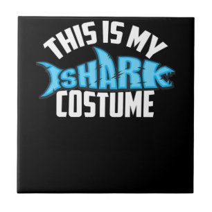 This Is My Shark Costume Sea Creature Tile