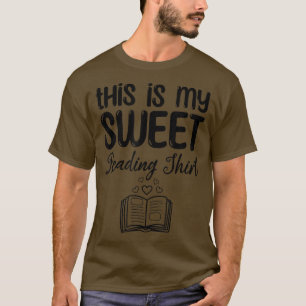This Is My Sweet Reading  Book Reader Book Lover  T-Shirt