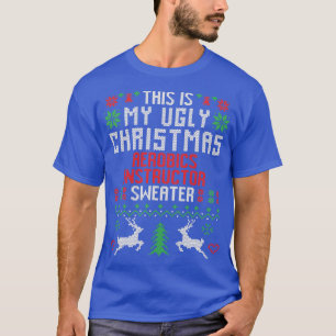 This Is My Ugly Christmas Aerobics Instructor Swea T-Shirt