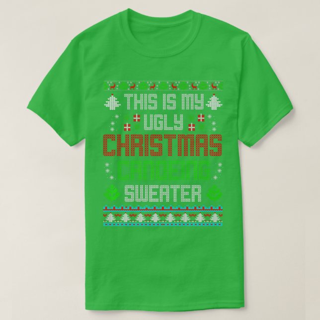 This Is My Ugly Christmas Canoeing Sweater   (Design Front)