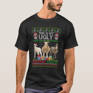 This Is My Ugly Sweater Santa Claus Sheeps Christm