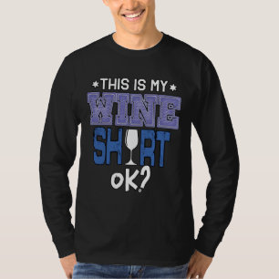 This Is My Wine Tasting T-Shirt