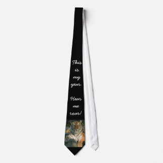 This is my year Tiger tie