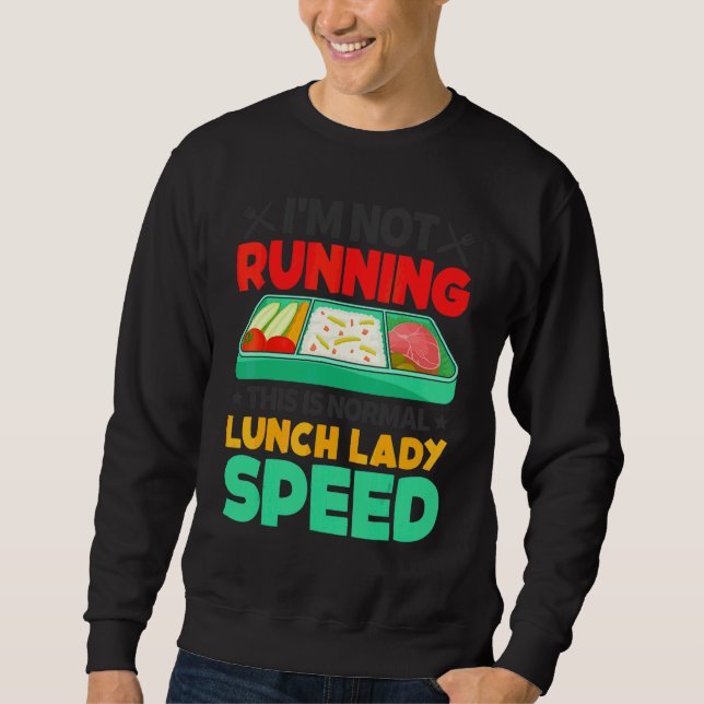 This Is Normal Lunch Lady Back to School Retro App Sweatshirt (Front)