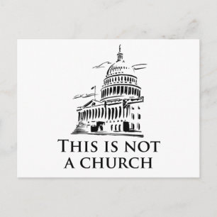this is not a church postcard