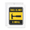 This Is Not a Drill Hammer Tool Postcard
