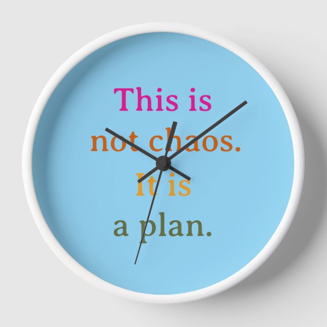 This is not chaos clock (Front)