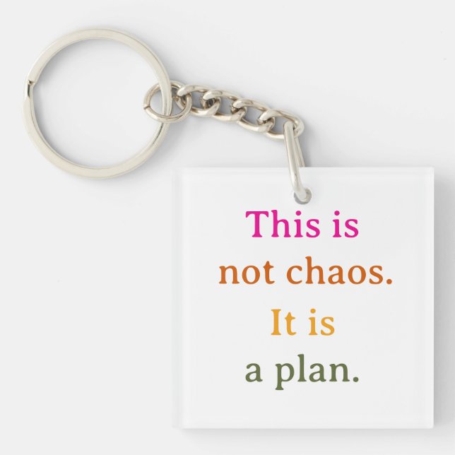 This is not chaos keychain (Front)