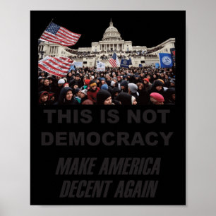 This Is Not Democracy  Poster