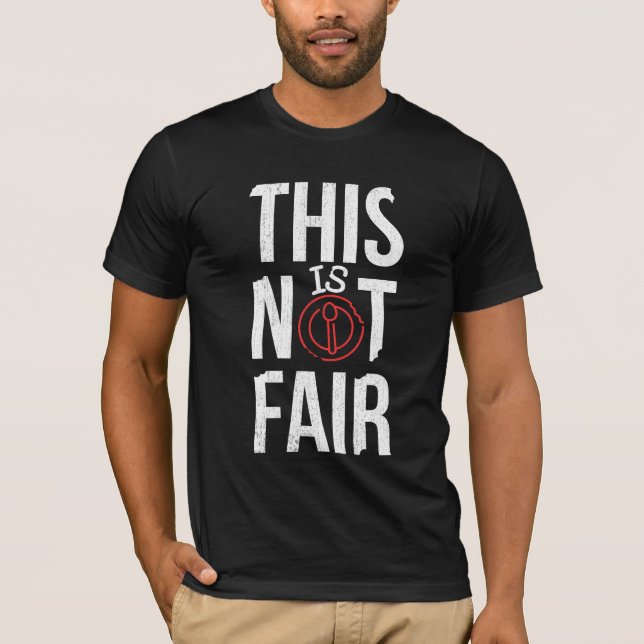 This is not fair-Helping Hands: Unity & Support T-Shirt (Front)