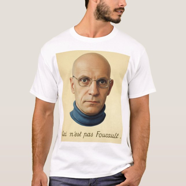 This is not Foucault T shirt  (Front)