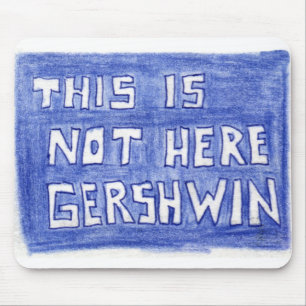 This Is Not Here Mouse Pad