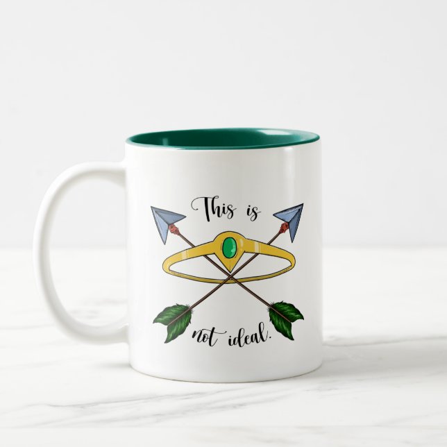This is Not Ideal Mug (Left)