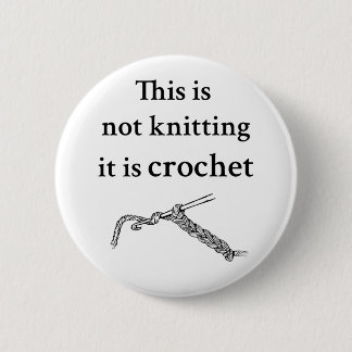 This is not knitting it is crochet 2 inch round button