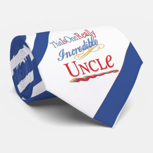 This Is One Really Incredible Uncle Gift Tie