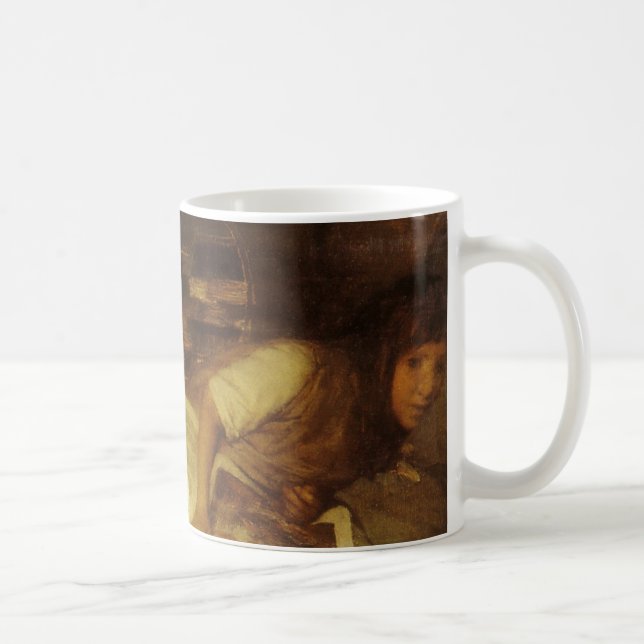 This is Our Corner by Sir Lawrence Alma Tadema Coffee Mug (Right)