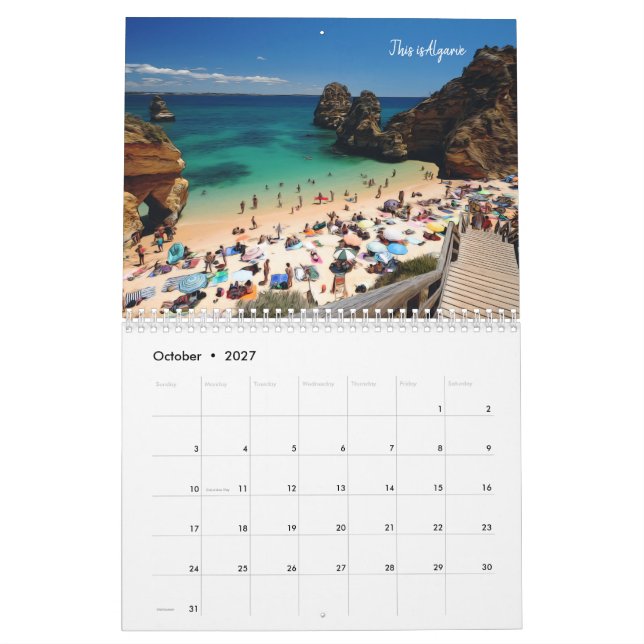 This is Portugal Calendar (Oct 2027)