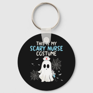 This Is Scary Nurse Costume - Halloween Spooky Keychain