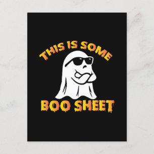 This is some boo sheet enclosure card