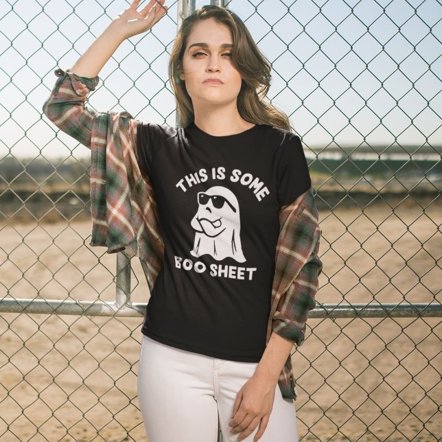 This is Some Boo Sheet Funny Halloween Ghost T-Shirt (Creator Uploaded)