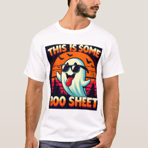 This is Some Boo Sheet Funny Halloween Ghost T-Shirt