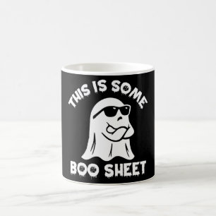 This Is Some Boo Sheet Ghost Funny Retro Halloween Magic Mug