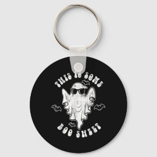 This Is Some Boo Sheet Ghost Halloween Costume Men Keychain