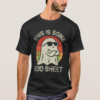 This Is Some Boo Sheet Ghost Halloween Costume Men T-Shirt