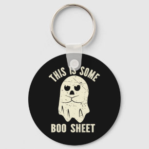 This Is Some Boo Sheet Halloween Costume 1 Keychain