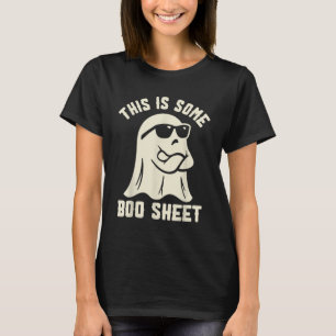 This Is Some Boo Sheet Halloween Ghost Costume T-Shirt