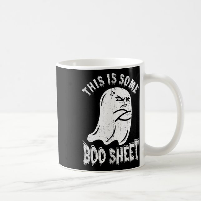 This Is Some Boo Sheet Halloween Ghost Fun Men Wom Coffee Mug (Right)