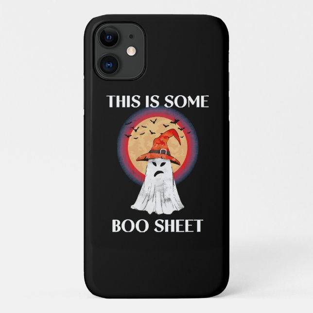This Is Some Boo Sheet Halloween Ghost Funny Case-Mate iPhone Case (Back)