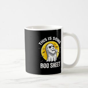 This Is Some Boo Sheet Halloween Ghost Funny Men W Coffee Mug