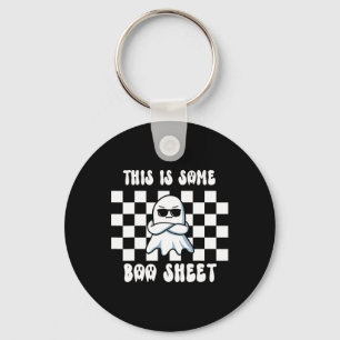 This Is Some Boo Sheet Halloween  Keychain