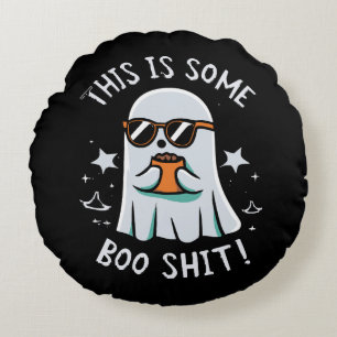 This is Some Boo Sheet Round Pillow