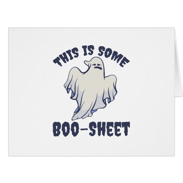 This is some Boo Sheet Sassy Ghost  (Front Horizontal)