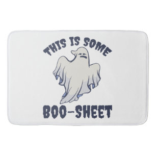 This is some Boo Sheet Sassy Ghost  Bath Mat