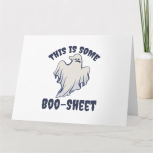 This is some Boo Sheet Sassy Ghost  Card