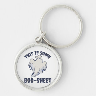 This is some Boo Sheet Sassy Ghost  Keychain