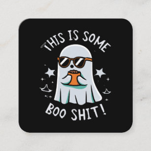 This is Some Boo Sheet Square Business Card