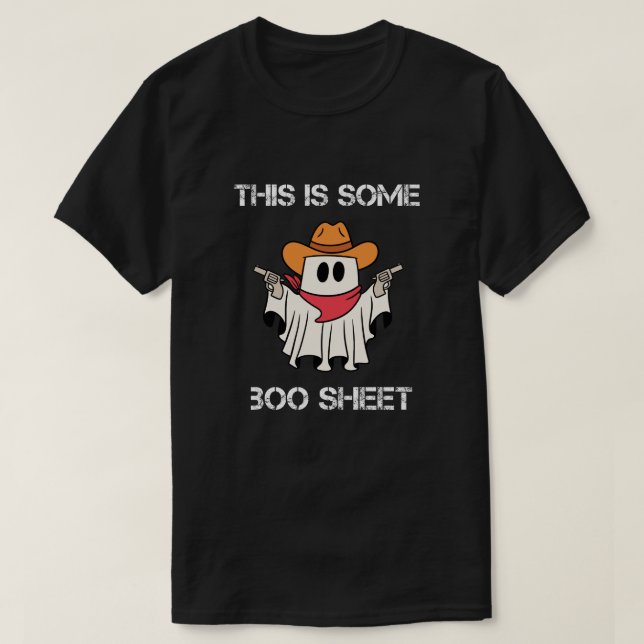 this is some boo sheet T-Shirt (Design Front)