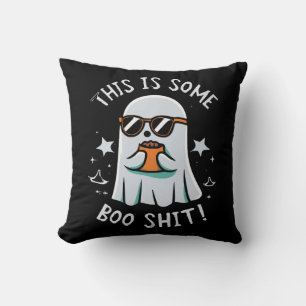 This is Some Boo Sheet Throw Pillow