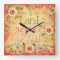 This Is The Day Bible Verse Square Clock
